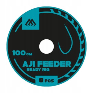 Przejdź do produktu Haczyki wiązane MIKADO AJI FEEDER przypon 0,16mm / nr 8