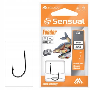 Przejdź do produktu Haczyki wiązane MIKADO SENSUAL FEEDER przypon 0,14mm / haczyk 10