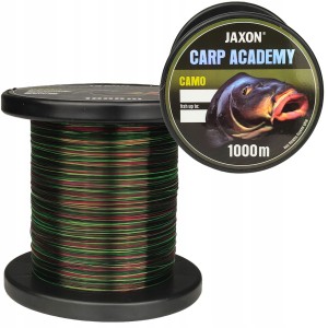 Przejdź do produktu Żyłka JAXON CARP ACADEMY CAMO 0,25mm / 1000m