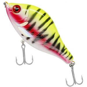 Przejdź do produktu Wobler MIKADO MFT JERK tonący - LEMON TIGER 10cm / 51g