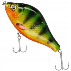 Przejdź do produktu Wobler MIKADO MFT JERK tonący - HOT PERCH 10cm / 51g