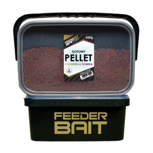 Przejdź do produktu Gotowy Pellet 2mm + Wiaderko FEEDER BAIT - Czosnek Śliwka