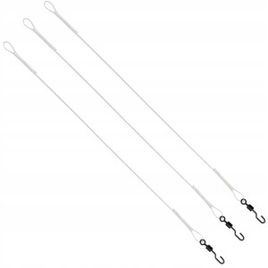 Przejdź do produktu Przypon karpiowy MIKADO BOOM RONNIE RIG fluorocarbon 18 cm - 3szt.