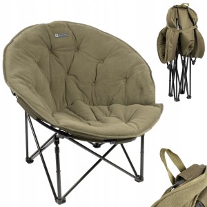 Przejdź do produktu Fotel wędkarski kubełkowy MIKADO ENCLAVE MOON CHAIR