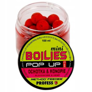 Przejdź do produktu Kulki POP UP 12mm PROFESS - OCHOTKA / KONOPIE