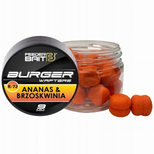 Przejdź do produktu Burger Wafters 9mm FEEDER BAIT - R72 Brzoskwinia Ananas