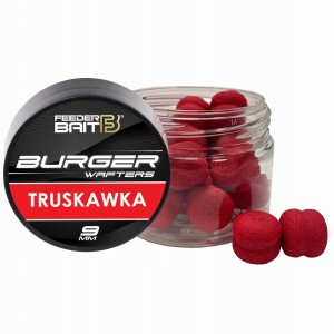 Przejdź do produktu Burger Wafters 9mm FEEDER BAIT - Truskawka