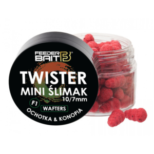 Przejdź do produktu Mini Ślimak 7/10mm Twister Wafters FEEDER BAIT - F1 Ochotka Konopia