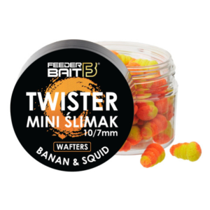 Przejdź do produktu Mini Ślimak 7/10mm Twister Wafters FEEDER BAIT - Banan Kałamarnica
