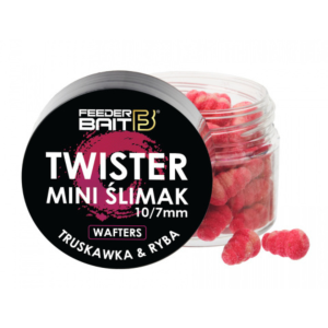 Przejdź do produktu Mini Ślimak 7/10mm Twister Wafters FEEDER BAIT - Truskawka Ryba