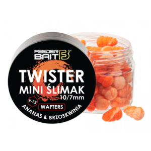 Przejdź do produktu Mini Ślimak 7/10mm Twister Wafters FEEDER BAIT - R72 Brzoskwinia Ananas