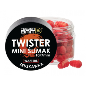 Przejdź do produktu Mini Ślimak 7/10mm Twister Wafters FEEDER BAIT - Truskawka
