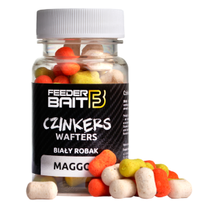 Przejdź do produktu Czinkers Wafters 7/10mm FEEDER BAIT - Maggot Biały robak