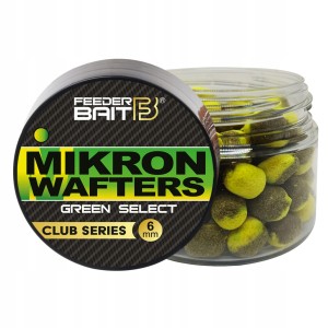 Przejdź do produktu Mikron Wafters 4/6mm Club Series FEEDER BAIT - Green Select