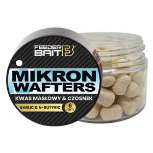 Przejdź do produktu Mikron Wafters 4/6mm FEEDER BAIT - Kwas masłowy Czosnek