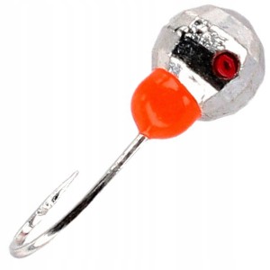 Przejdź do produktu Mormyszka MIKADO DISCO - srebna / 3mm