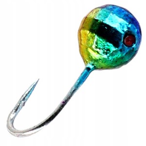 Przejdź do produktu Mormyszka MIKADO DISCO - rainbow / 3mm