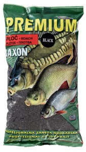 Przejdź do produktu Zanęta JAXON PREMIUM 1kg - PŁOĆ CZARNA