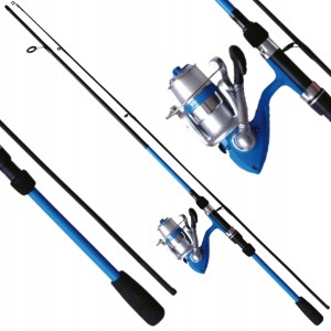 Przejdź do produktu Zestaw DAM VIBE COMBO wędka + kołowrotek + żyłka - 1,8m