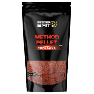 Przejdź do produktu Pellet 2mm FEEDER BAIT 800g - Truskawka