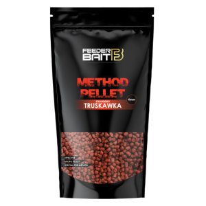 Przejdź do produktu Pellet 4mm FEEDER BAIT 800g - Truskawka
