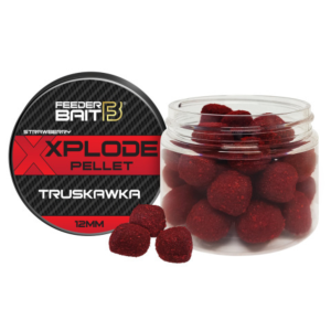 Przejdź do produktu Pellet Xplode 12mm FEEDER BAIT - Truskawka