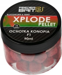 Przejdź do produktu Pellet Xplode 12mm FEEDER BAIT - F1 Ochotka Konopia