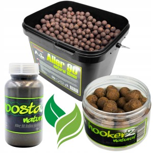 Przejdź do produktu ALLER 90- KULKI KARPIOWE 18mm 5kg + HOOKERZ + BOOSTER Massive Baits NATURAL