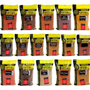 Przejdź do produktu Zestaw 16x Zanęta PROFESS OPTIMA 1kg - Mix smaków