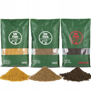 Przejdź do produktu Zestaw 3x METHOD MIX UpFish EXPERT 1 + EXPERT 2 + COMPETITION Method Feeder