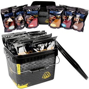 Przejdź do produktu Zestaw Mix 6x gotowy PELLET 2mm Ready METHOD FEEDER + WIADRO