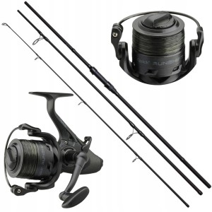 Przejdź do produktu Zestaw karpiowy DAM - Wędka ICONIC CARP + Kołowrotek RUNSHIFT 3L + Żyłka