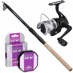 Przejdź do produktu ZESTAW SPŁAWIKOWY MIKADO Wędka + Kołowrotek + Żyłka NA SPŁAWIK