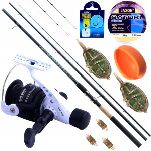 Przejdź do produktu Zestaw METHOD FEEDER- Wędka Kołowrotek + akc JAXON