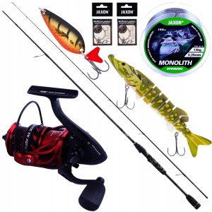 Przejdź do produktu Zestaw NA SZCZUPAKA Wędka + Kołowrotek JAXON