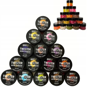 Przejdź do produktu Zestaw 15x MINI ŚLIMAK TWISTER Wafters Method Feeder FEEDER BAIT
