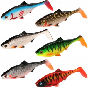 Przejdź do produktu Zestaw 6x GUMA MFT ROACH 15cm przynęta gumowa NA SZCZUPAKA - MIKADO