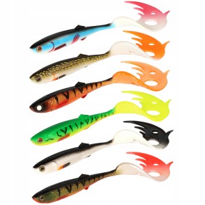 Przejdź do produktu Zestaw 6x GUMA SICARIO PlKE TAIL 18 cm NA SZCZUPAKA - MIKADO