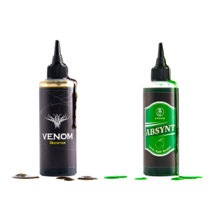 Przejdź do produktu Zestaw VENOM BOOSTER + ABSYNT BOOSTER płynny atraktor Method Feeder UP FISH
