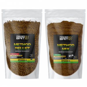 Przejdź do produktu Zestaw EPIDEMIA PELLET 2mm +METHOD MIX Feeder Bait