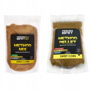 Przejdź do produktu Zestaw SŁODKA KUKURYDZA Pellet+Zanęta Feeder Bait