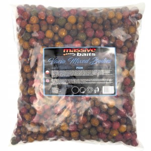 Przejdź do produktu Kulki proteinowe mix 14/18/24mm MASSIVE BAITS VARIO MIXED BOILES 5kg - FISH