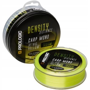 Przejdź do produktu Żyłka PROLOGIC DENSITY DISTANCE CARP MONO Żółta - 0,35mm / 1000m