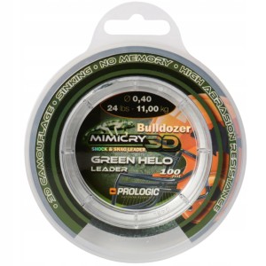 Przejdź do produktu Przypon strzałowy PROLOGIC Mimicry Green Helo Leader - 100m / 0,40mm / 11kg