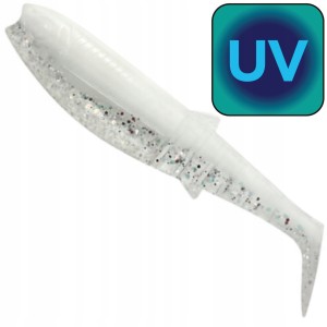 Przejdź do produktu Ripper SAVAGE GEAR CANNIBAL SHAD - WHITE FLASH 6,8 cm