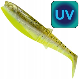 Przejdź do produktu Ripper SAVAGE GEAR CANNIBAL SHAD - GREEN PEARL YELLOW 8 cm