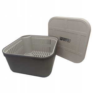Przejdź do produktu Pudełko z sitkiem do moczenia pelletu FEEDER BAIT 1,9L