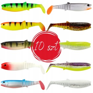 Przejdź do produktu ZESTAW Przynęt Savage Gear Cannibal 10 x 6,8cm