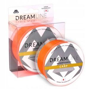 Przejdź do produktu Żyłka MIKADO DREAMLINE CARP ORANGE 0,38mm / 600m