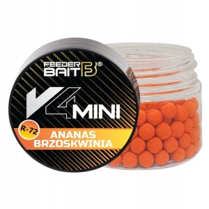 Przejdź do produktu Mała Przynęta 4mm Method Feeder V4 Mini FEEDER BAIT - Brzoskwinia & Ananas